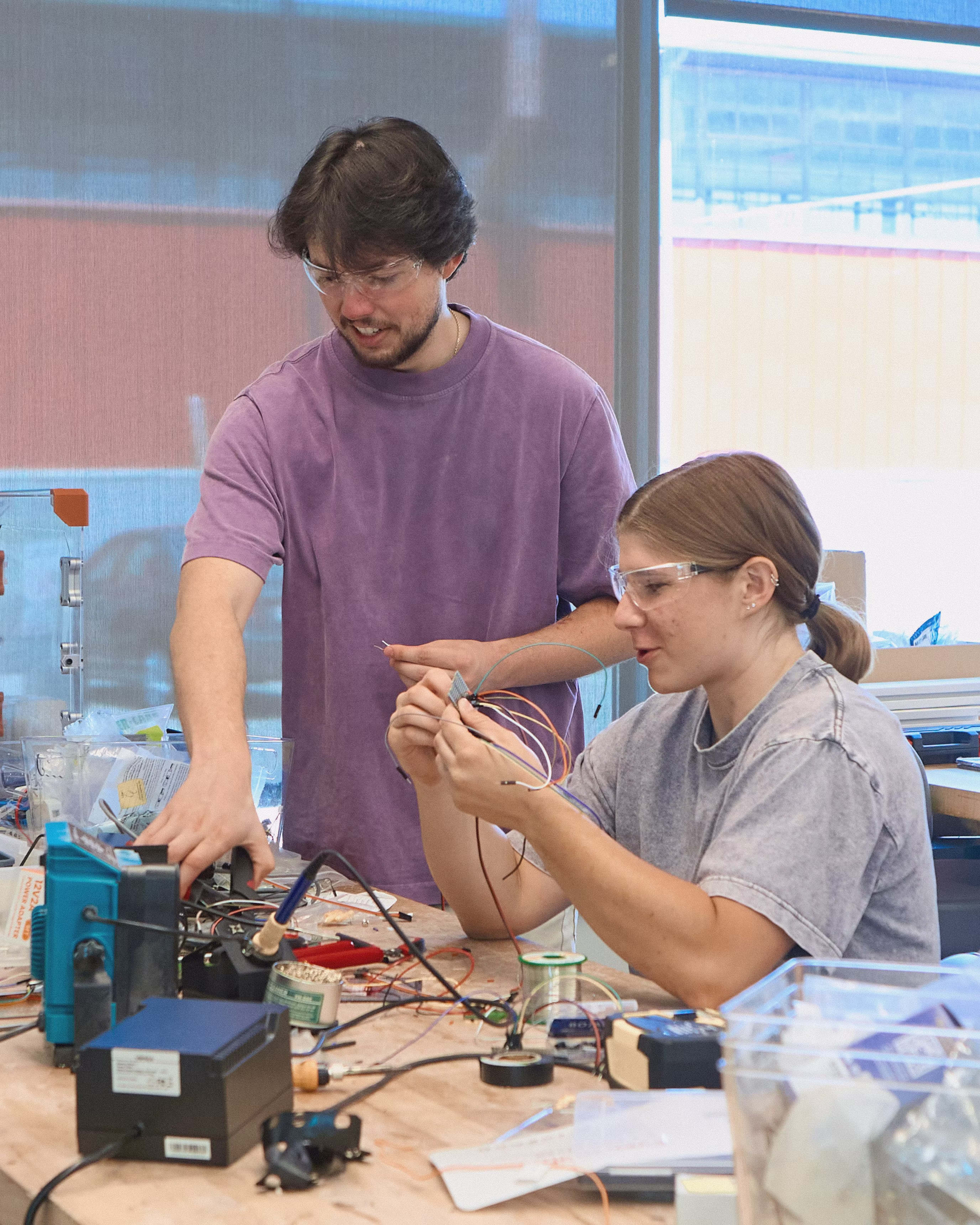 Solving hard problems in the lab